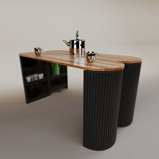 Evelyn folding dining table