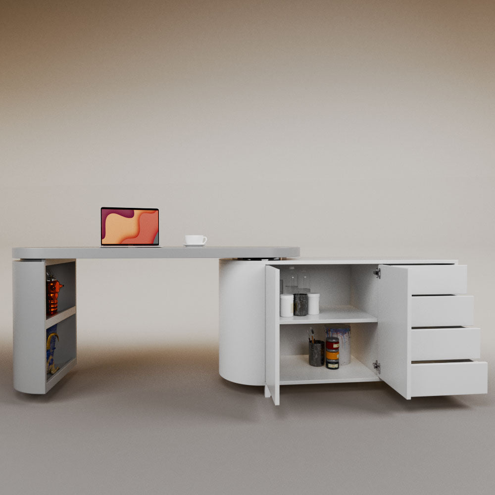 Daniela swivel desk
