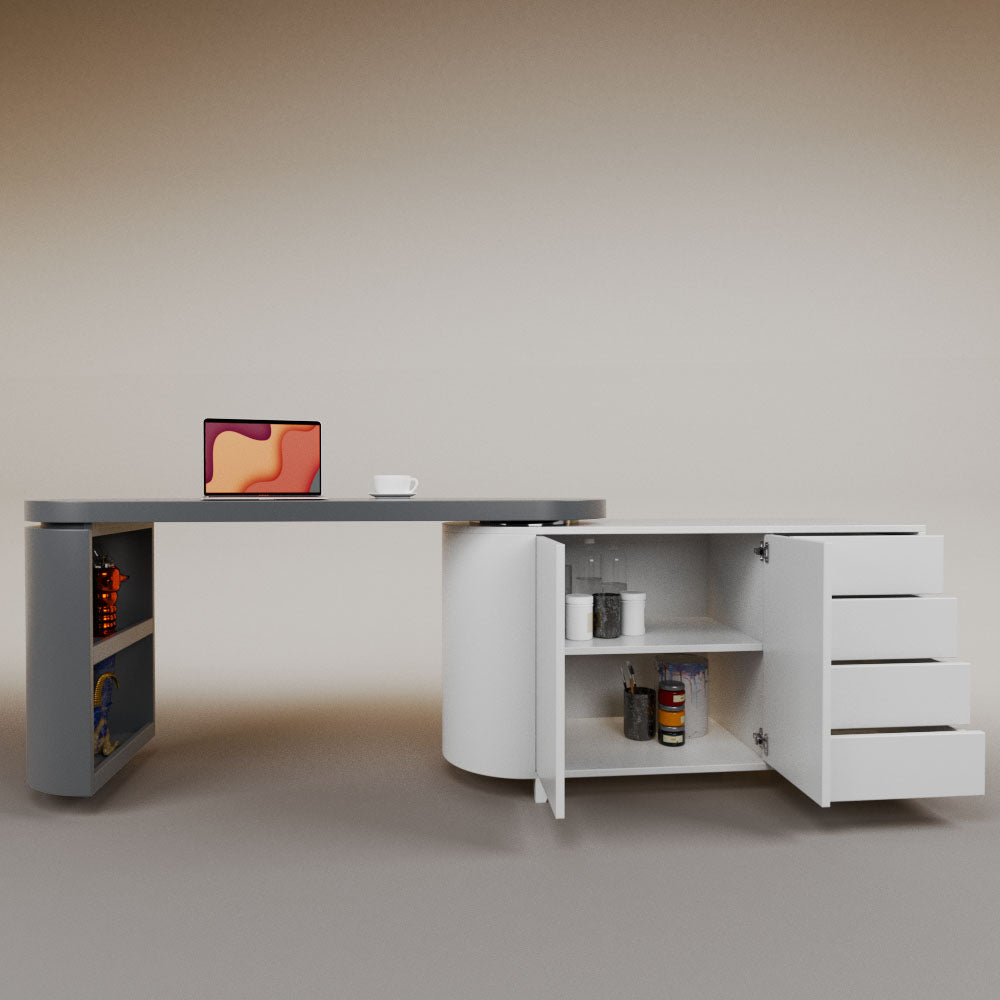 Daniela swivel desk
