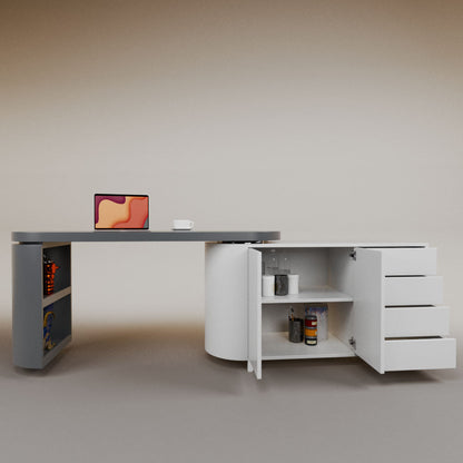 Daniela swivel desk