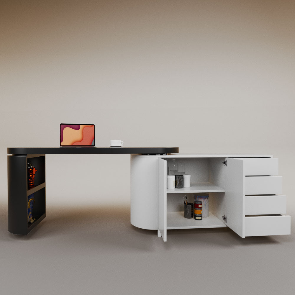 Daniela swivel desk