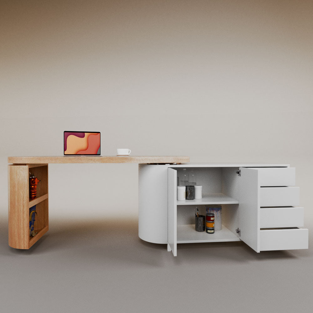 Daniela swivel desk
