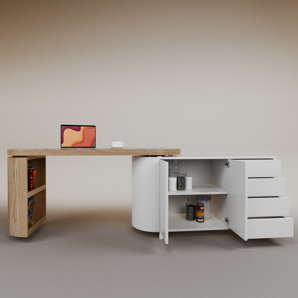 Daniela swivel desk
