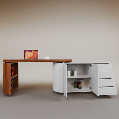 Daniela swivel desk