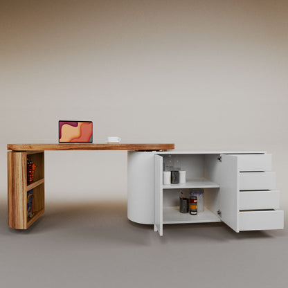 Daniela swivel desk