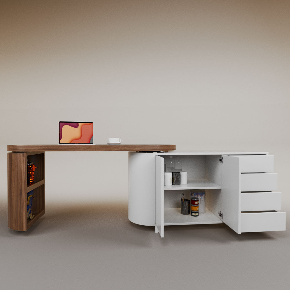 Daniela swivel desk