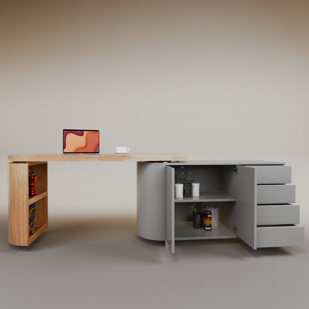 Daniela swivel desk