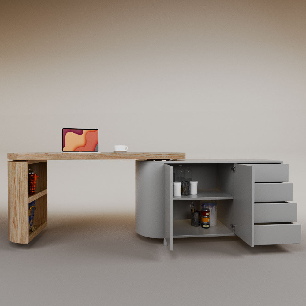 Daniela swivel desk