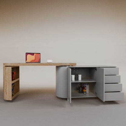 Daniela swivel desk