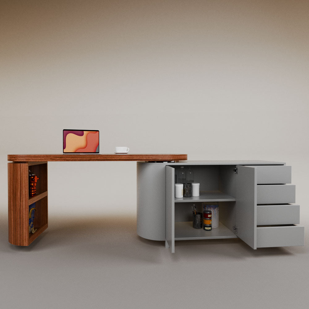 Daniela swivel desk