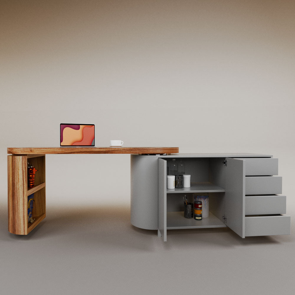 Daniela swivel desk