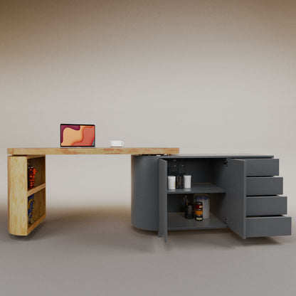 Daniela swivel desk