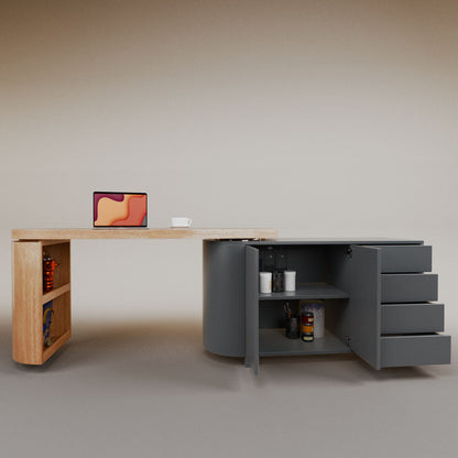 Daniela swivel desk