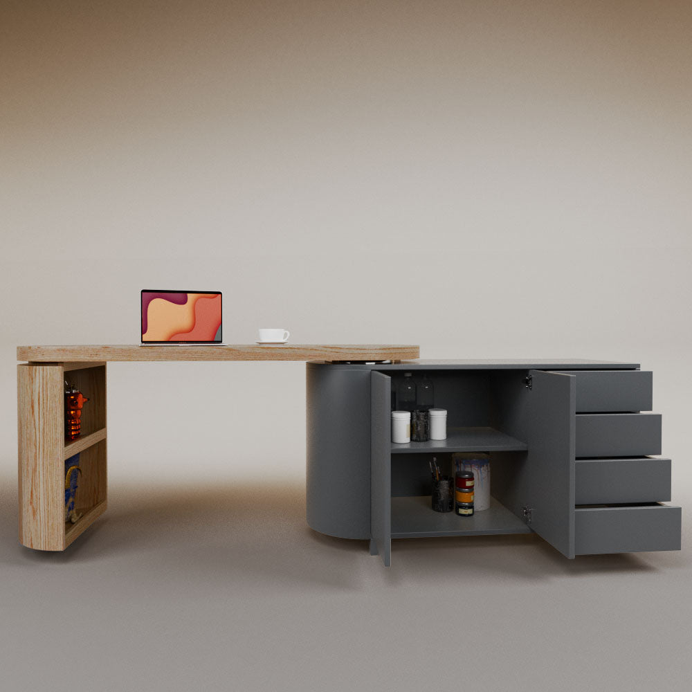 Daniela swivel desk