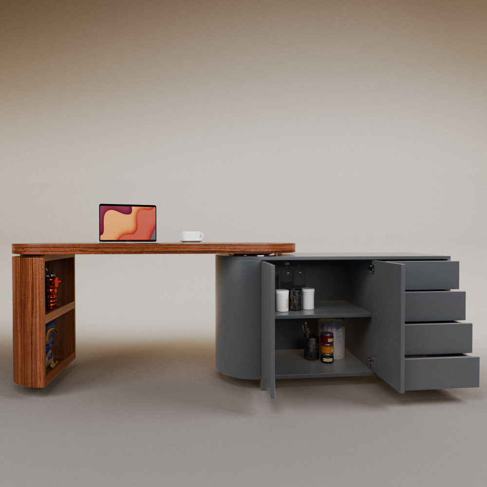 Daniela swivel desk