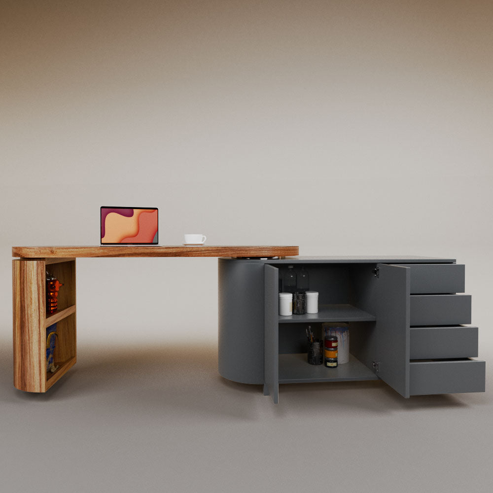 Daniela swivel desk