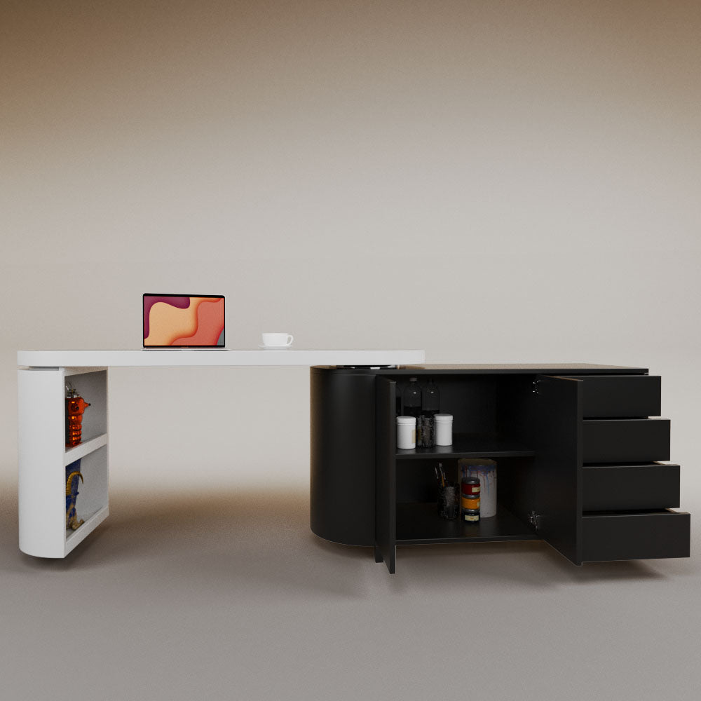 Daniela swivel desk