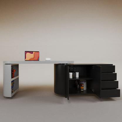 Daniela swivel desk