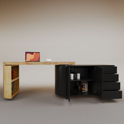 Daniela swivel desk