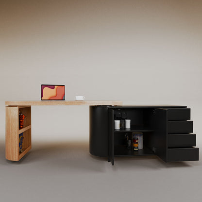 Daniela swivel desk