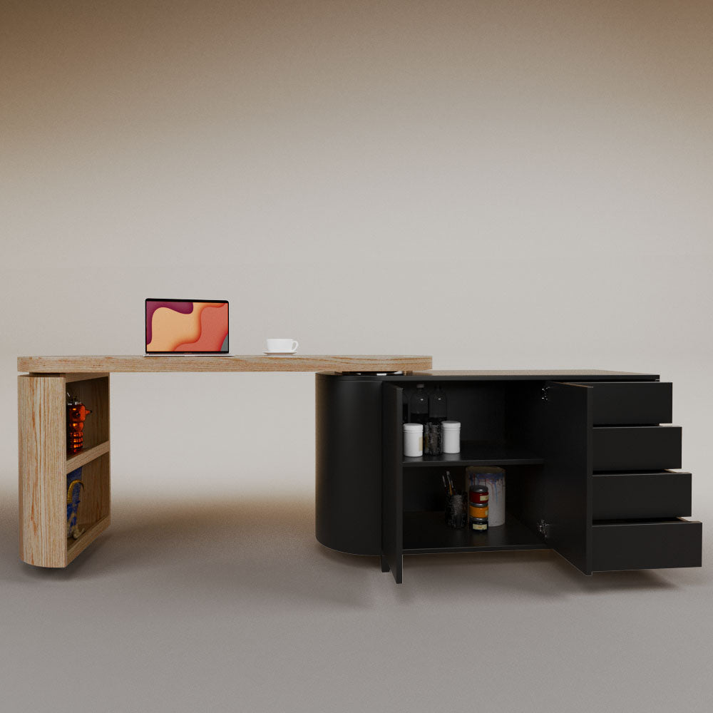 Daniela swivel desk