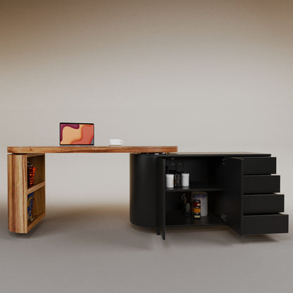 Daniela swivel desk