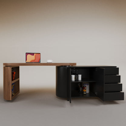 Daniela swivel desk