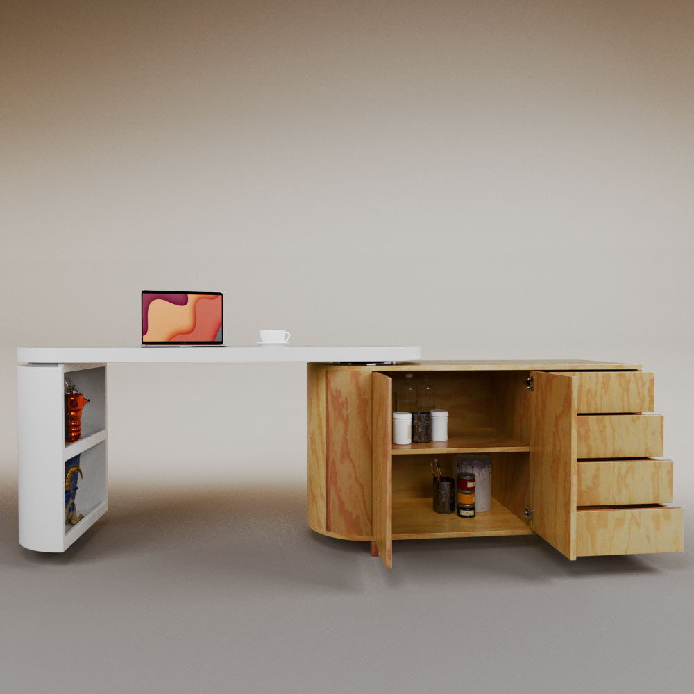 Daniela swivel desk
