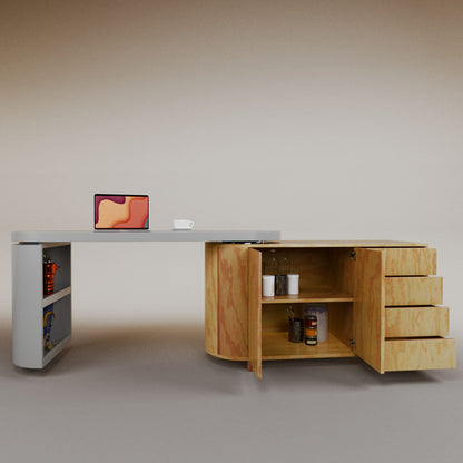 Daniela swivel desk