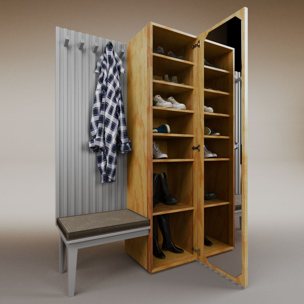 Ismael shoe rack