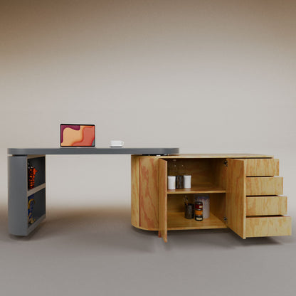 Daniela swivel desk