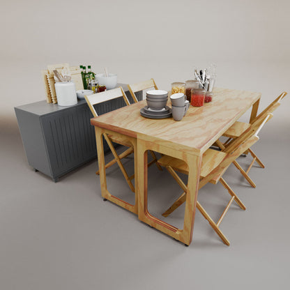 Sofia folding dining table