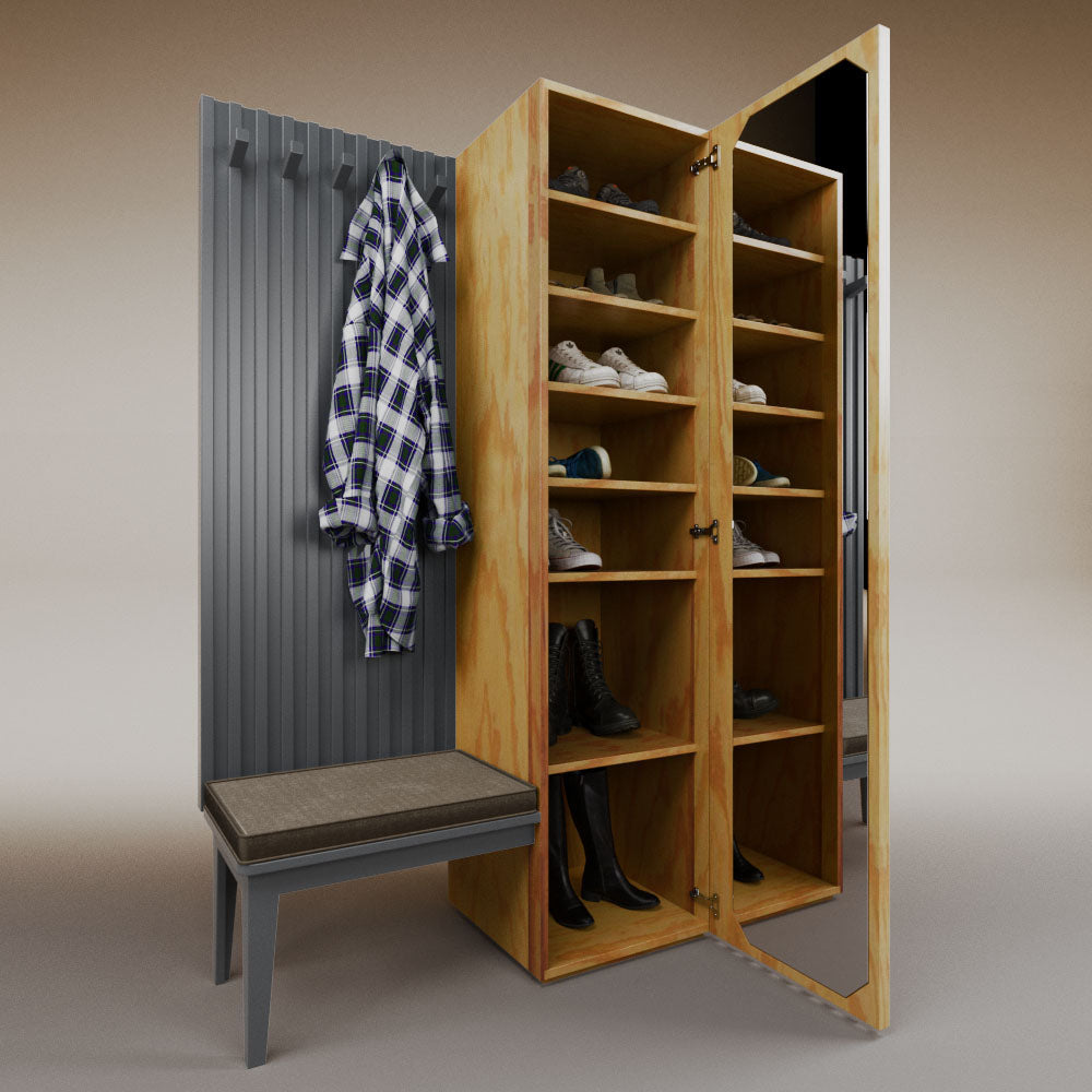 Ismael shoe rack