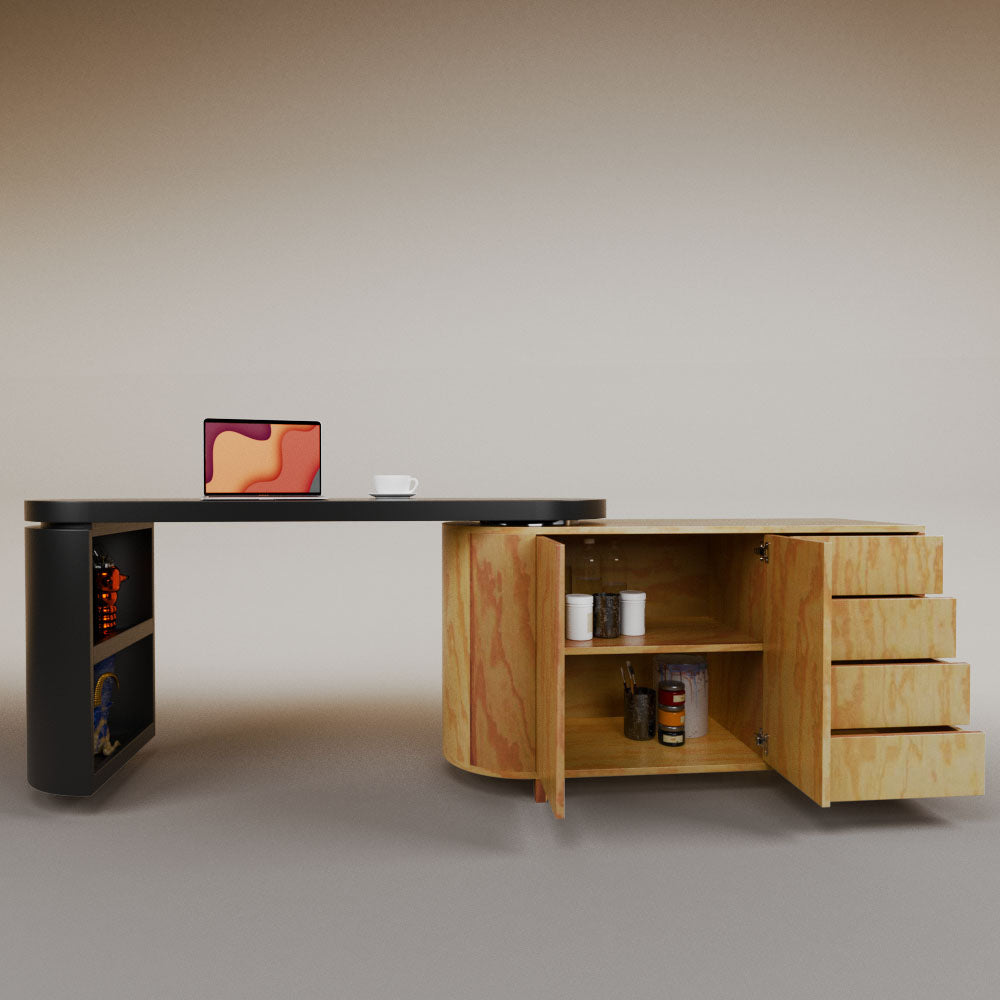 Daniela swivel desk