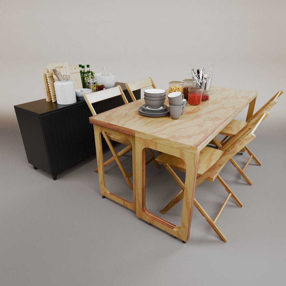 Sofia folding dining table