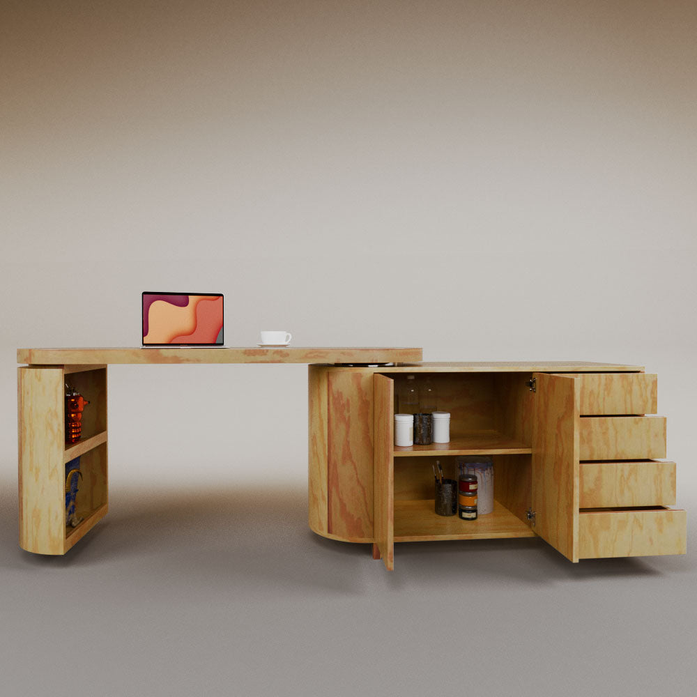 Daniela swivel desk