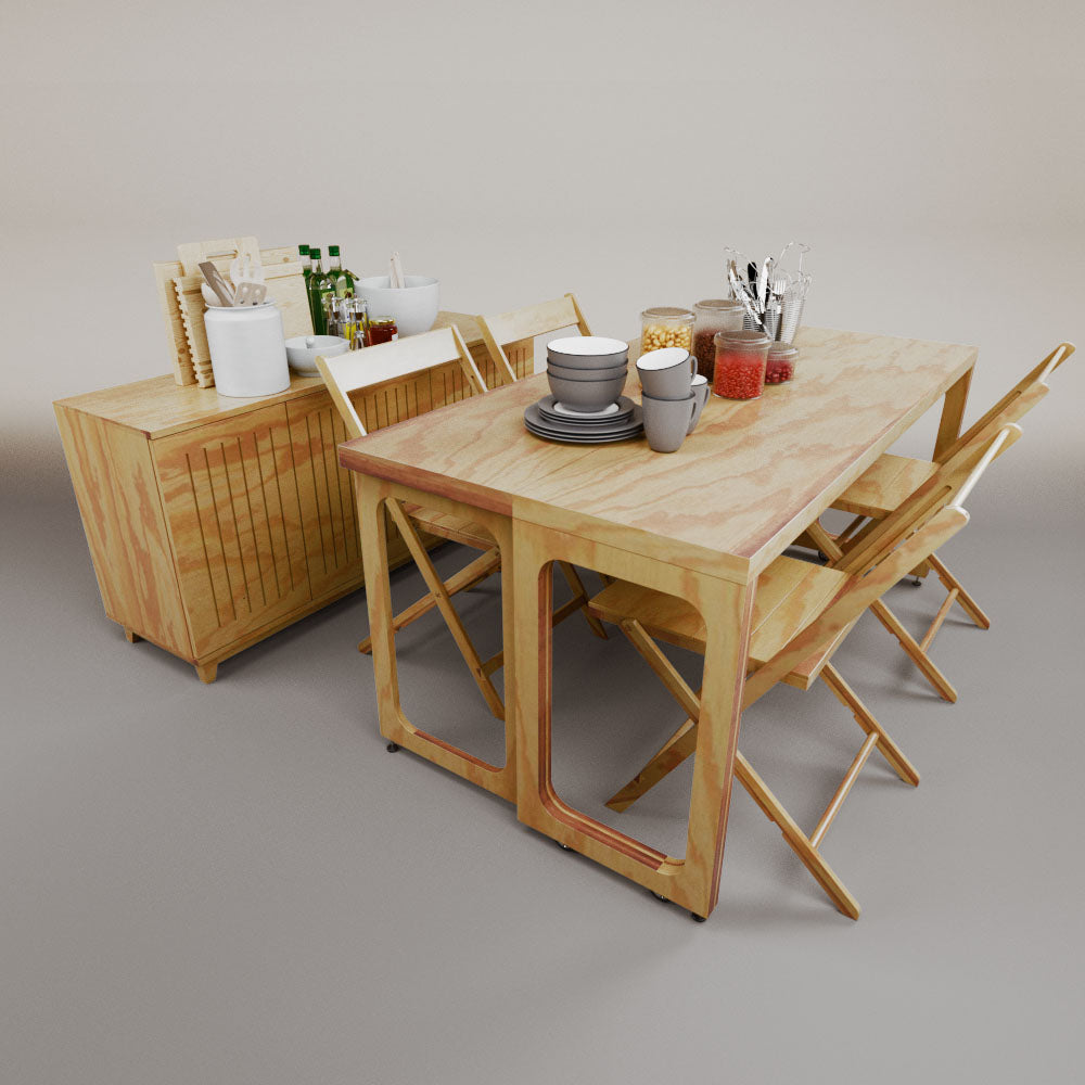 Sofia folding dining table