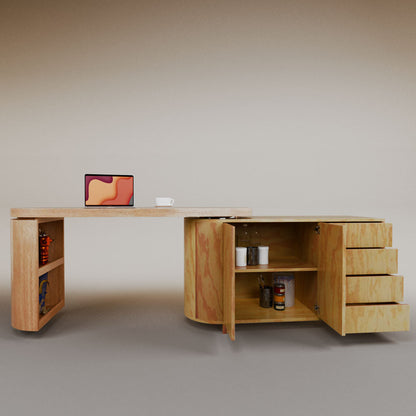 Daniela swivel desk