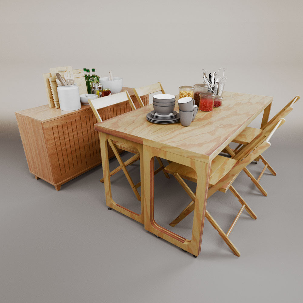 Sofia folding dining table