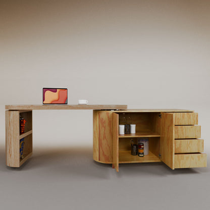 Daniela swivel desk