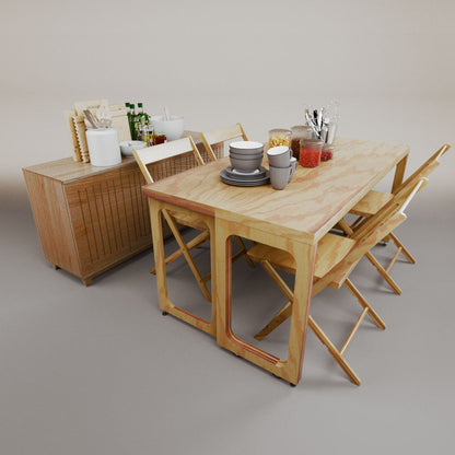 Sofia folding dining table