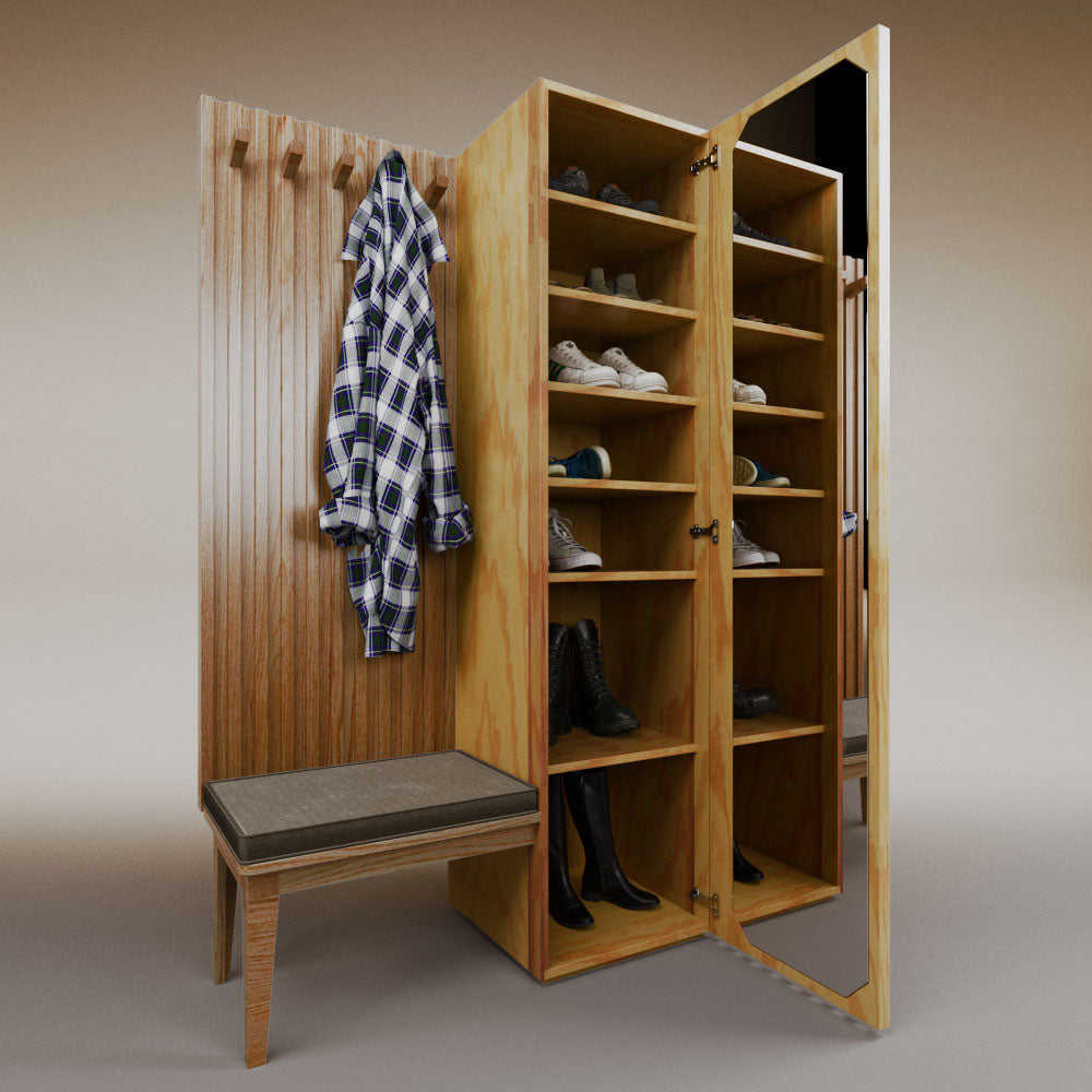 Ismael shoe rack