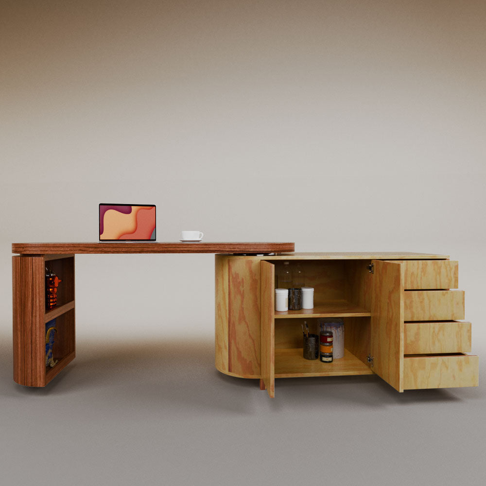Daniela swivel desk