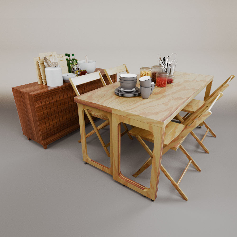 Sofia folding dining table