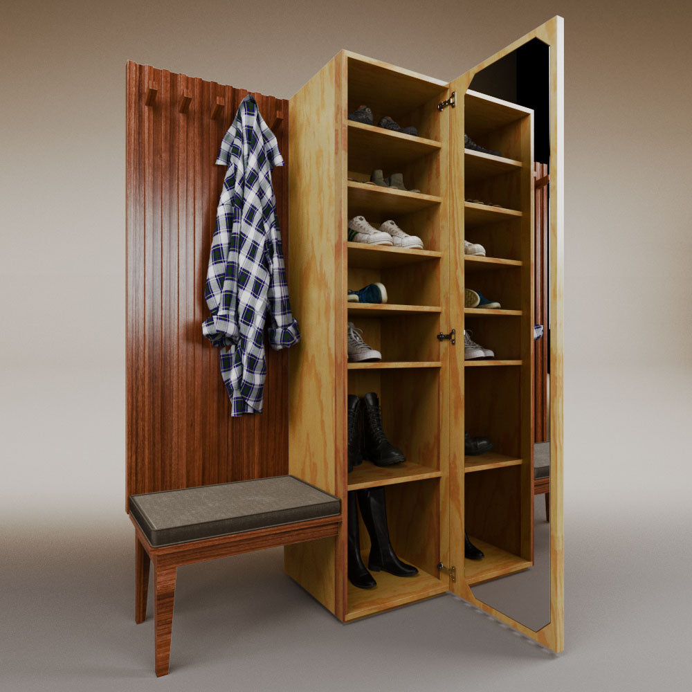 Ismael shoe rack