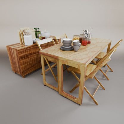 Sofia folding dining table