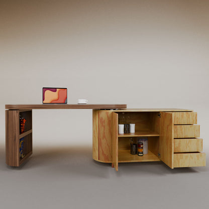 Daniela swivel desk