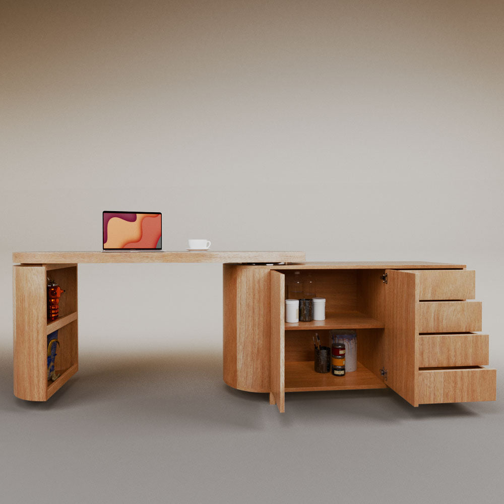Daniela swivel desk