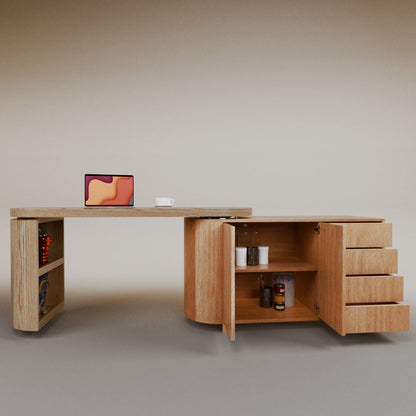 Daniela swivel desk