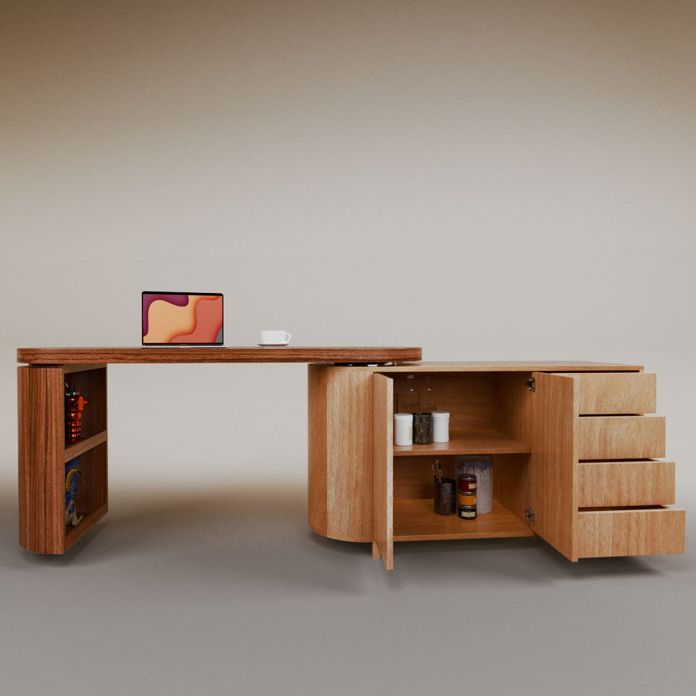 Daniela swivel desk